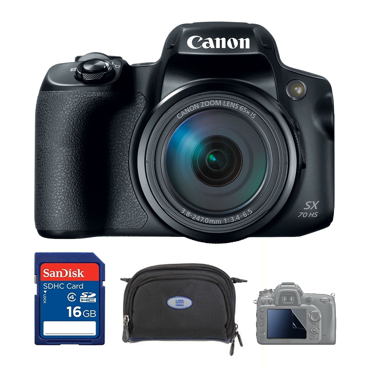 [FreeshipMAX] [Trả góp 0%]Canon PowerShot SX70 HS - BH 12 tháng