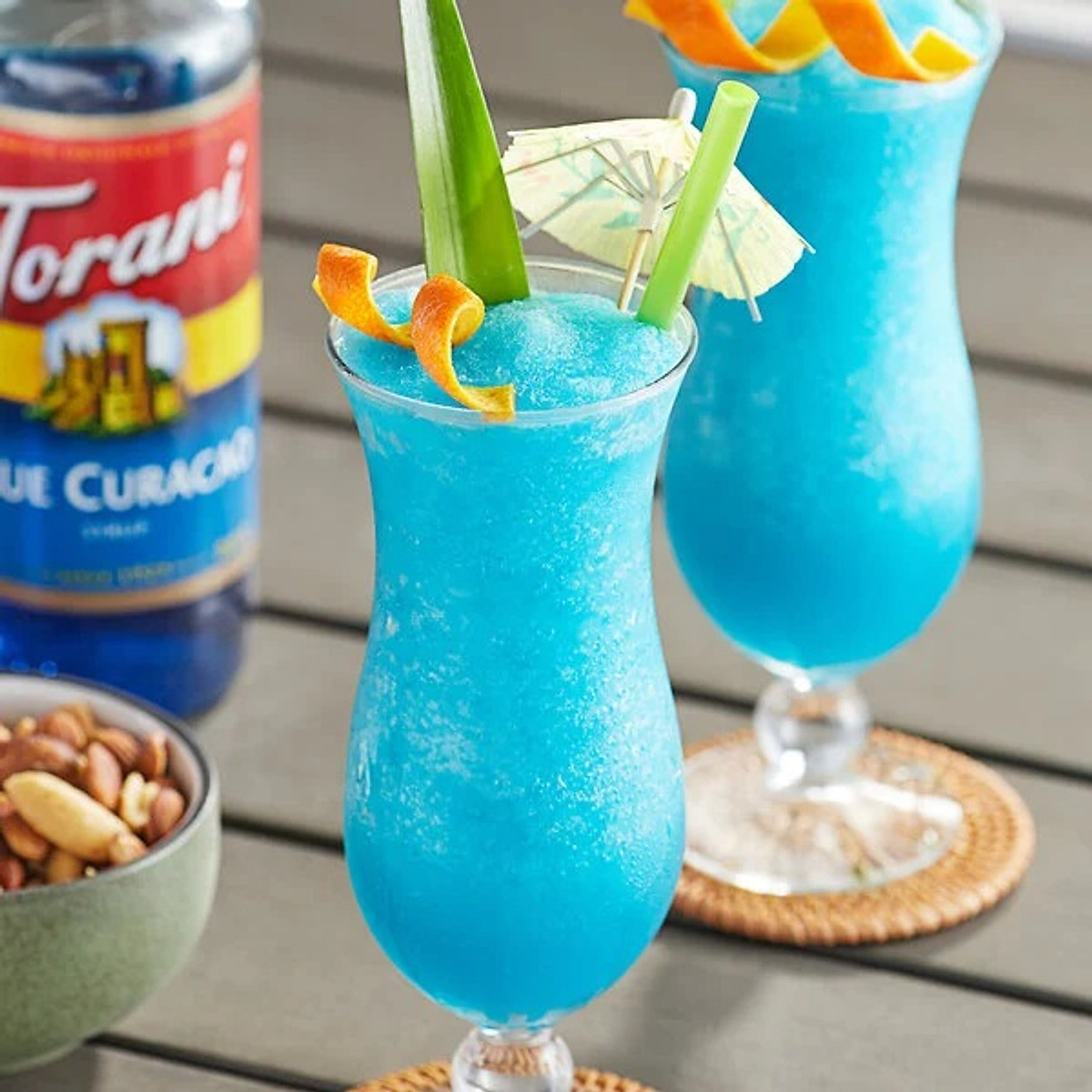 SIRO TORANI CURACAO 750ML - TORANI BLUE CURACAO SYRUP