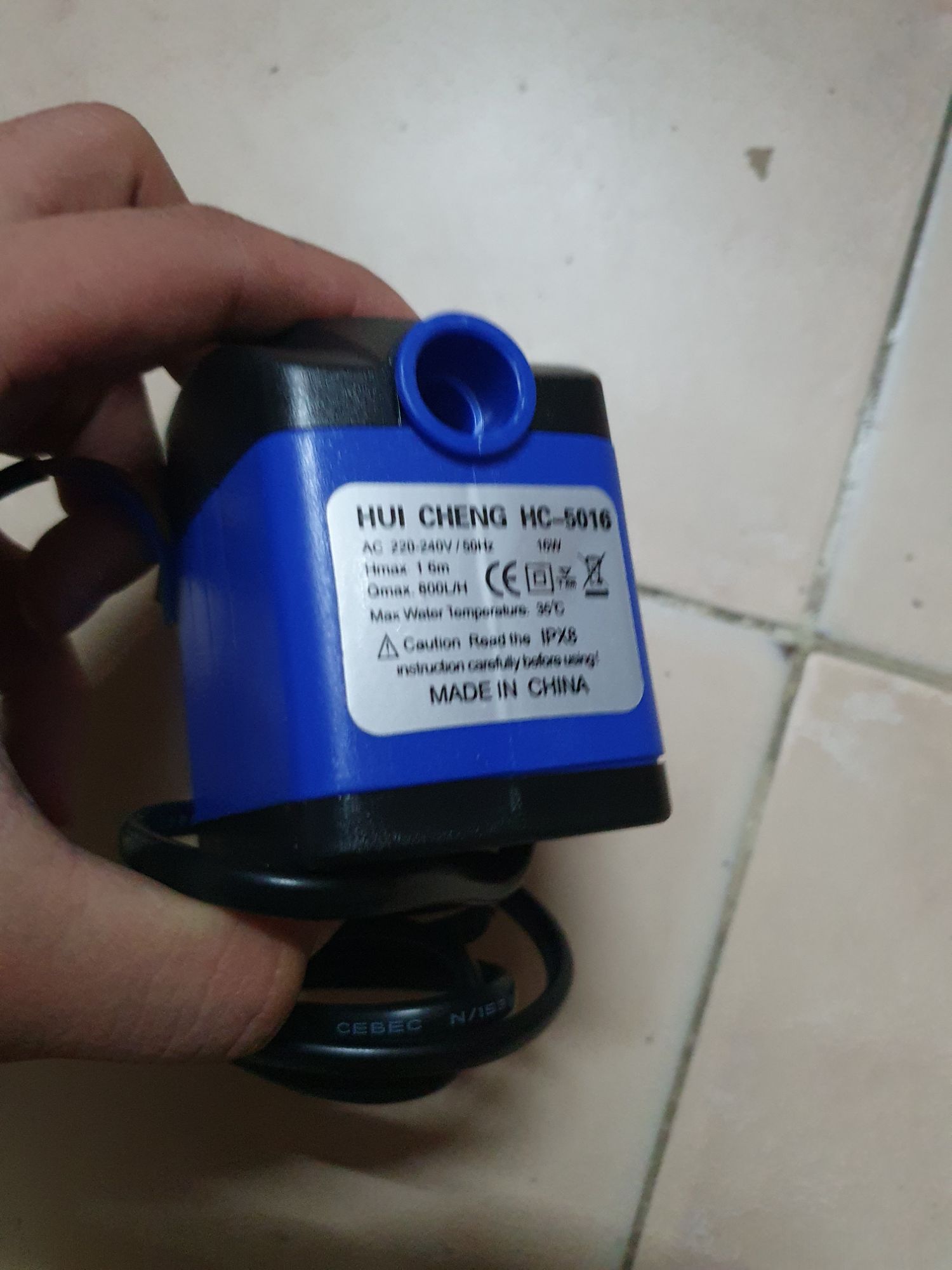 Bơm quạt điều hòa 16w