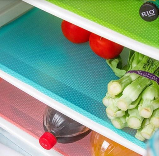 2 Miếng Lót Kháng Khuẩn Trong Tủ Lạnh