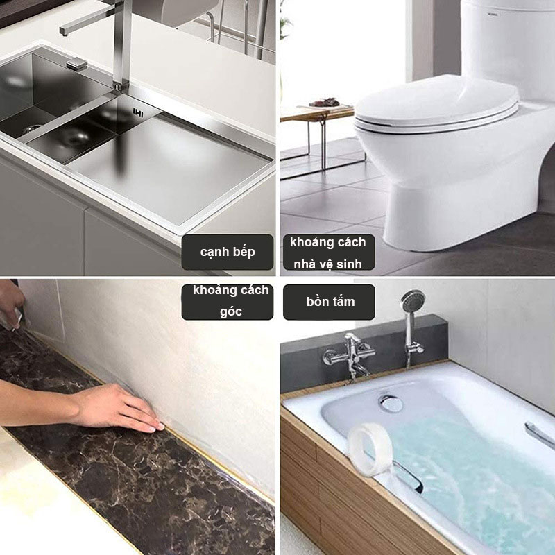 Keo 3M 2 Mặt Siêu Dính Dày 1mm Không thấm nước chống ẩm chống nấm mốc