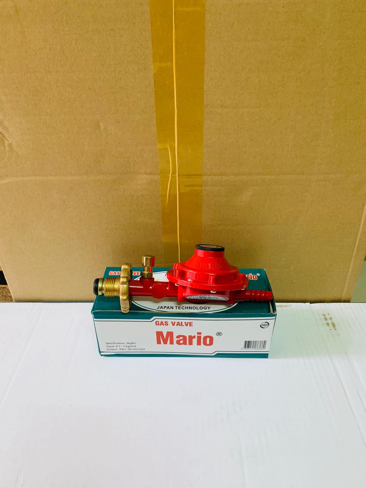 Van gas an toàn Mario + 1.5m dây Hàn Quốc