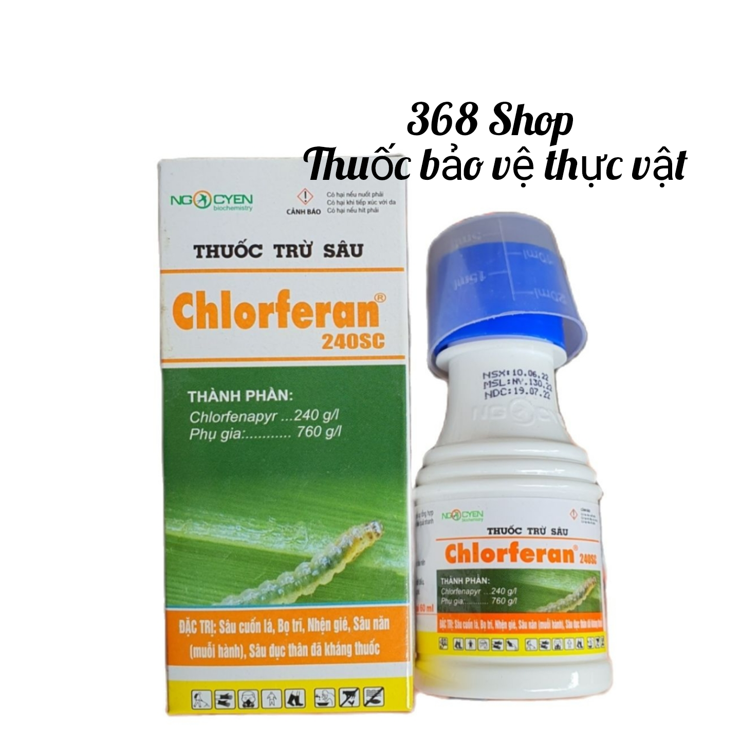 💎 thuốc trừ sâu chlorferan 240sc 📛 ngọc yến