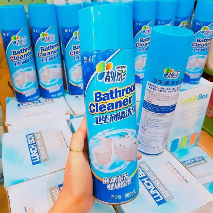 Chai Xịt Tẩy Rửa Nhà Tắm Nhà Vệ Sinh Bathroom Cleaner Siêu Sạch
