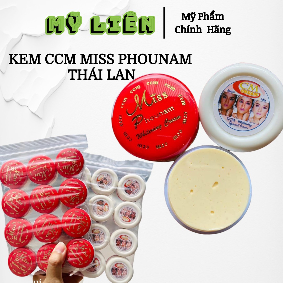Kem xóa nám trắng da ccm miss phounam whitening - xachtay thái lan