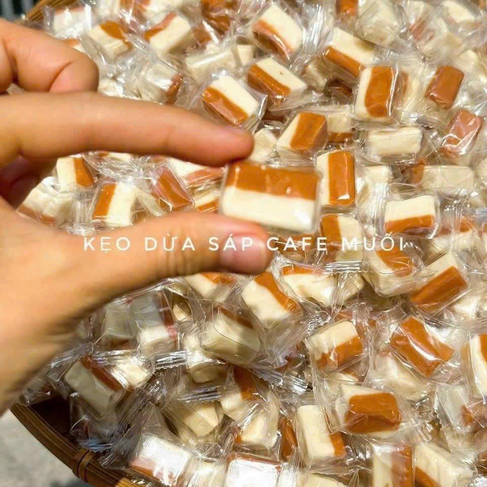 Kẹo dừa cà phê {Khối lượng tịnh, không tính bao bì}