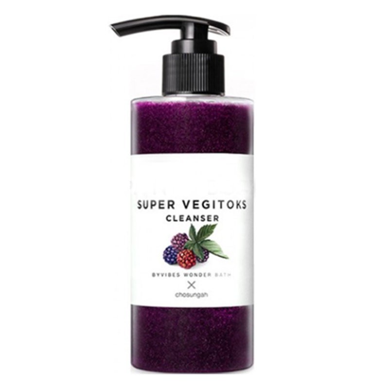 Sữa Rửa Mặt Rau Củ BYVIBES WONDER BATH Super Vegitoks Cleanser 300ml