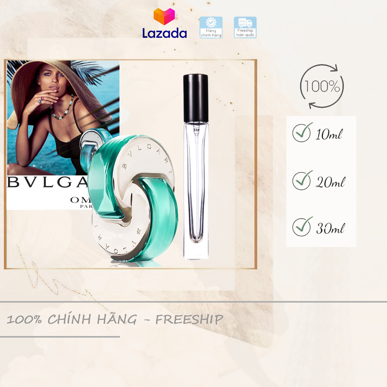 [Chiết 10-20-30ml]  Bvlgari Omnia Paraiba