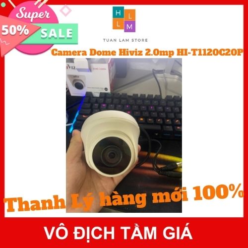 Camera dome Hiviz 2.0mp HI-T1120C20P (chính hãng mai hoàng phân phối)
