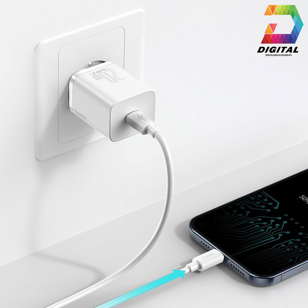 Củ Sạc Nhanh PD 20W Baseus Super Si Chính Hãng