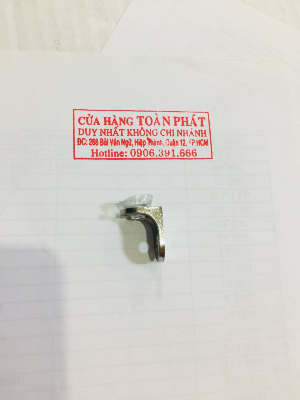 [Combo 10 cái] bát đỡ kính inox núm nhựa| bas đỡ kính tủ gỗ