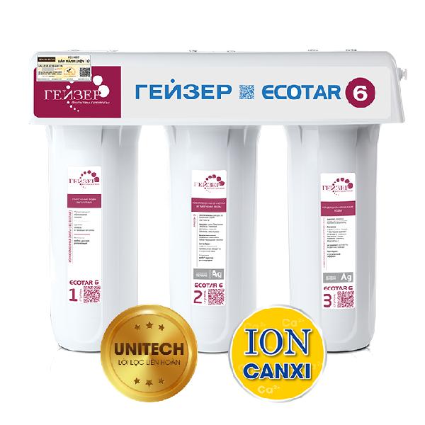 Máy lọc nước Nano ion canxi Ecotar 6