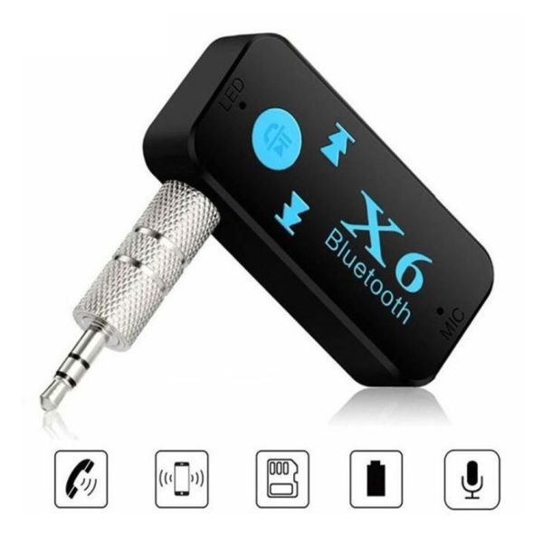 Đầu thu USB Bluetooth 3 trong 1 HOME ELICTRIC thiết bị thu âm thanh không dây đầu chuyển đổi âm thanh nổi giắc cắm 3.5mm hỗ trợ thẻ TF micro rảnh tay cho tai nghe loa máy tính DVD gia đình điện thoại di động