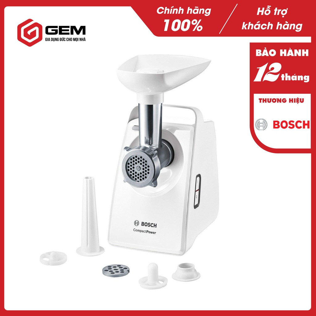 Máy Xay Thịt Bosch Mfw3520W - Bảo Hành 12 Tháng.