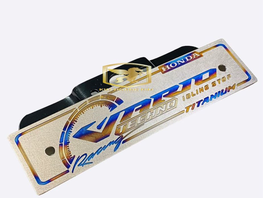 Bảng tên TITANIUM 3D dành cho VARIO (100% TITAN)