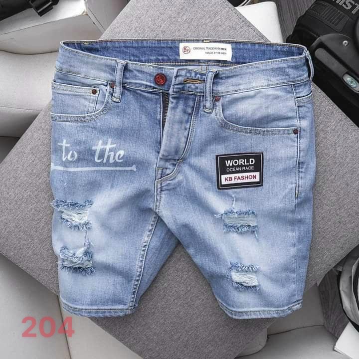 [HCM]quần short jean nam- quần jean ngố kiểu-quần jean short nam thời trang binstore94 mq204