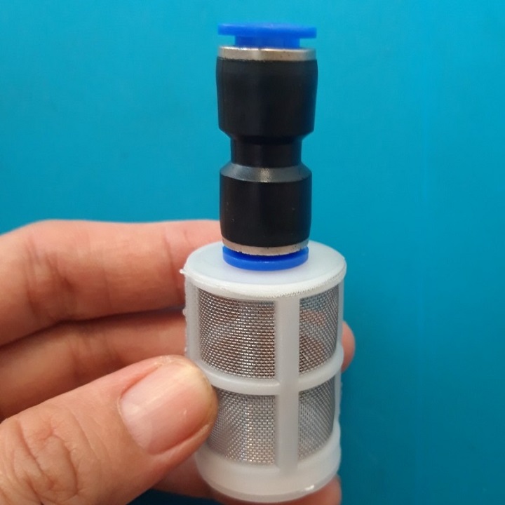 Combo 10 cục lọc nước nhựa mini 8mm/ 10mm/ 12mm