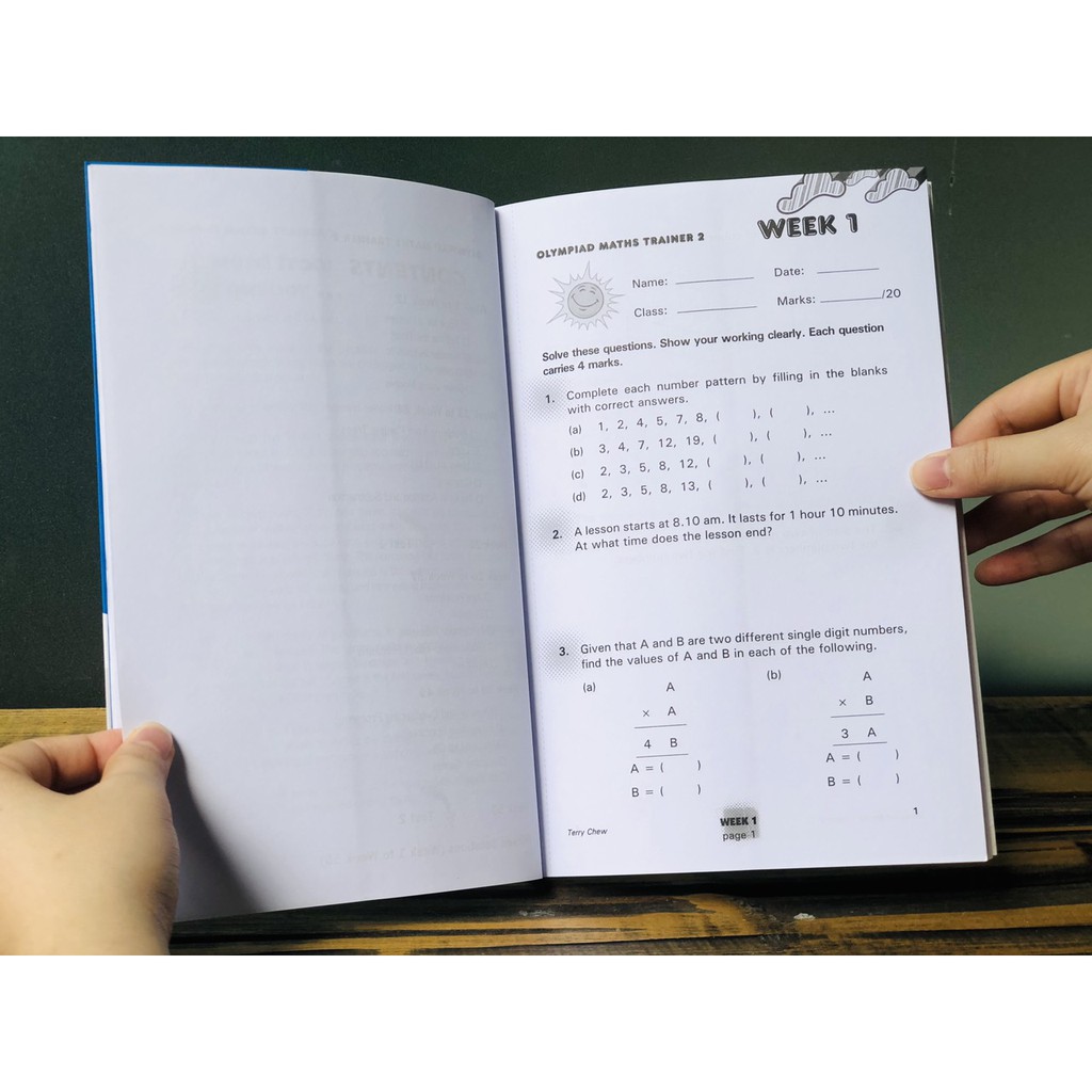 Sách : Olympiad Maths Trainer 2 - Toán Lớp 2 ( 7 - 8 tuổi)