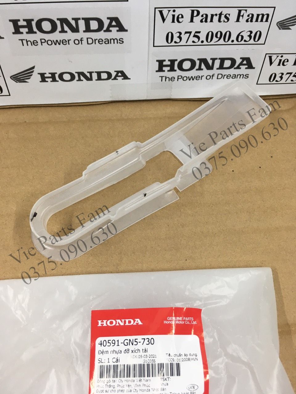 NHỰA ĐỠ SÊN WAVE ĐỜI ĐẦU 2 BÓNG CHÍNH HIỆU HONDA MOTOR VN