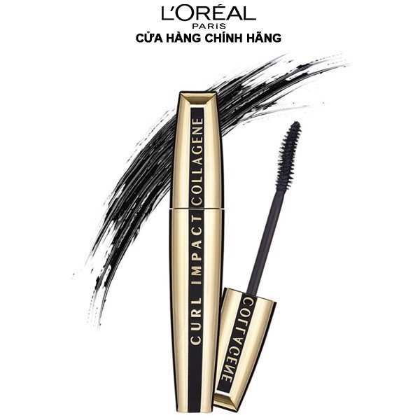 Mascara Làm Dày Và Cong Mi L'Oreal Curl Impact Collagene Mascara 11ml