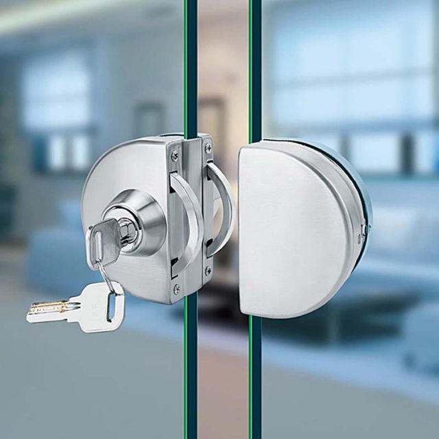 Khóa Bán Nguyệt - Khóa  Dùng Cho Cửa Lùa kính