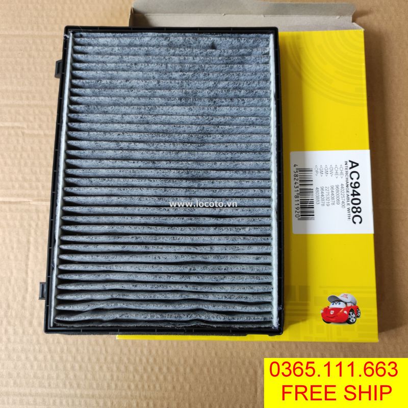 Lọc gió điều hòa chevrolet captiva 2011-2018 js asakashi