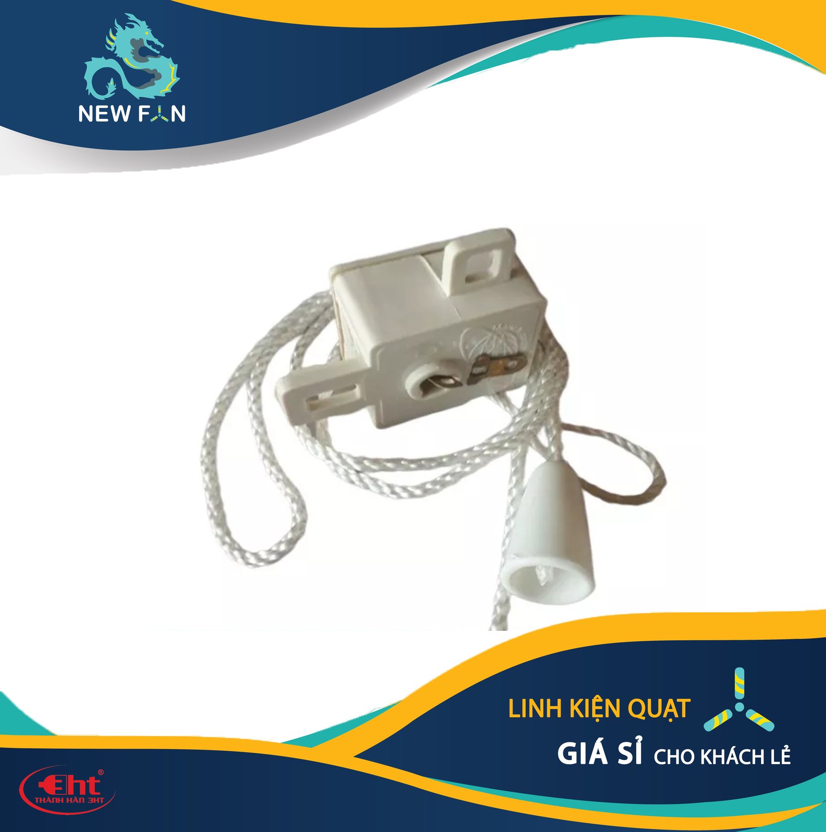 Công tắc tút năng quạt treo tường
