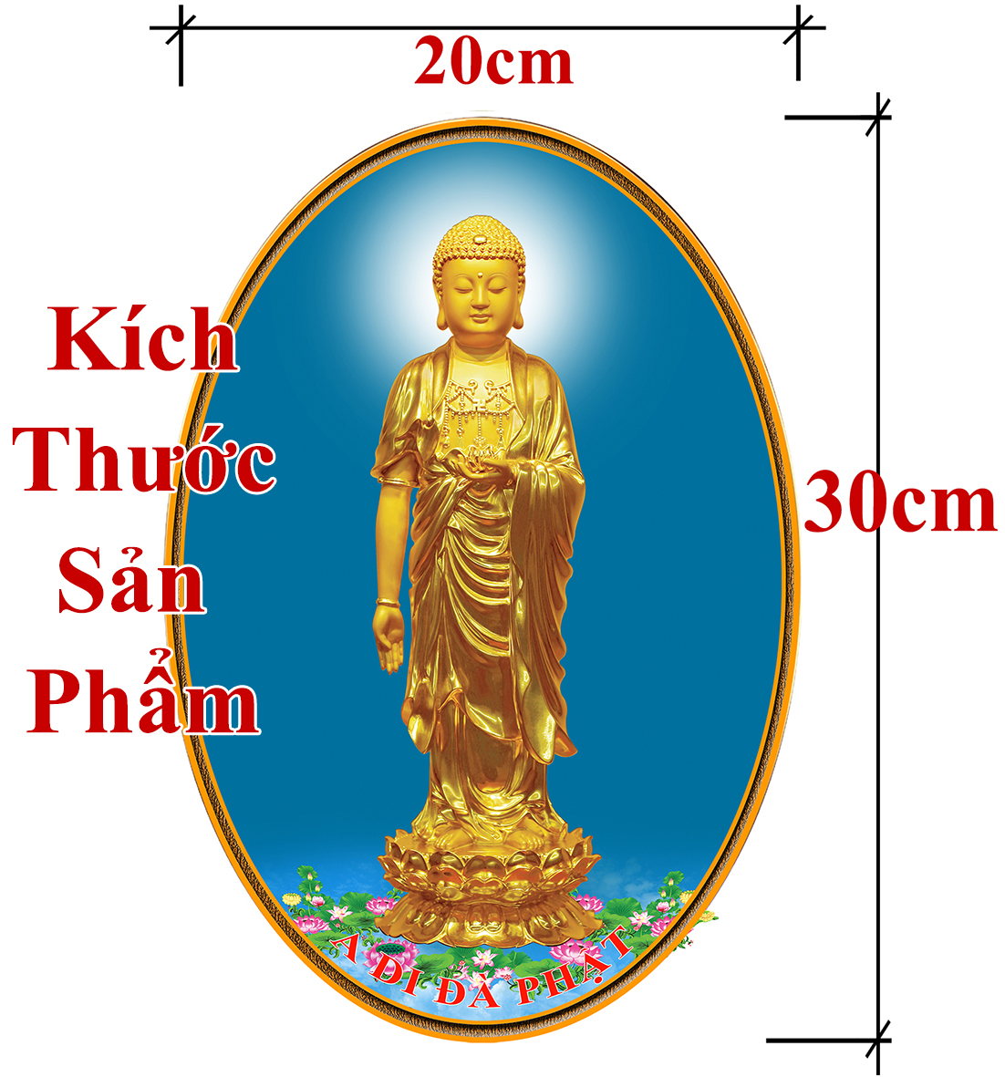 [HCM]Tranh Phật Để Bàn