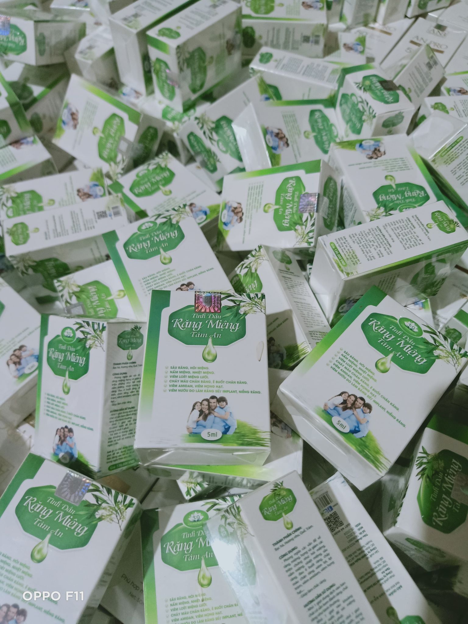 Tinh Dầu Sâu Răng Hôi Miệng Tâm An