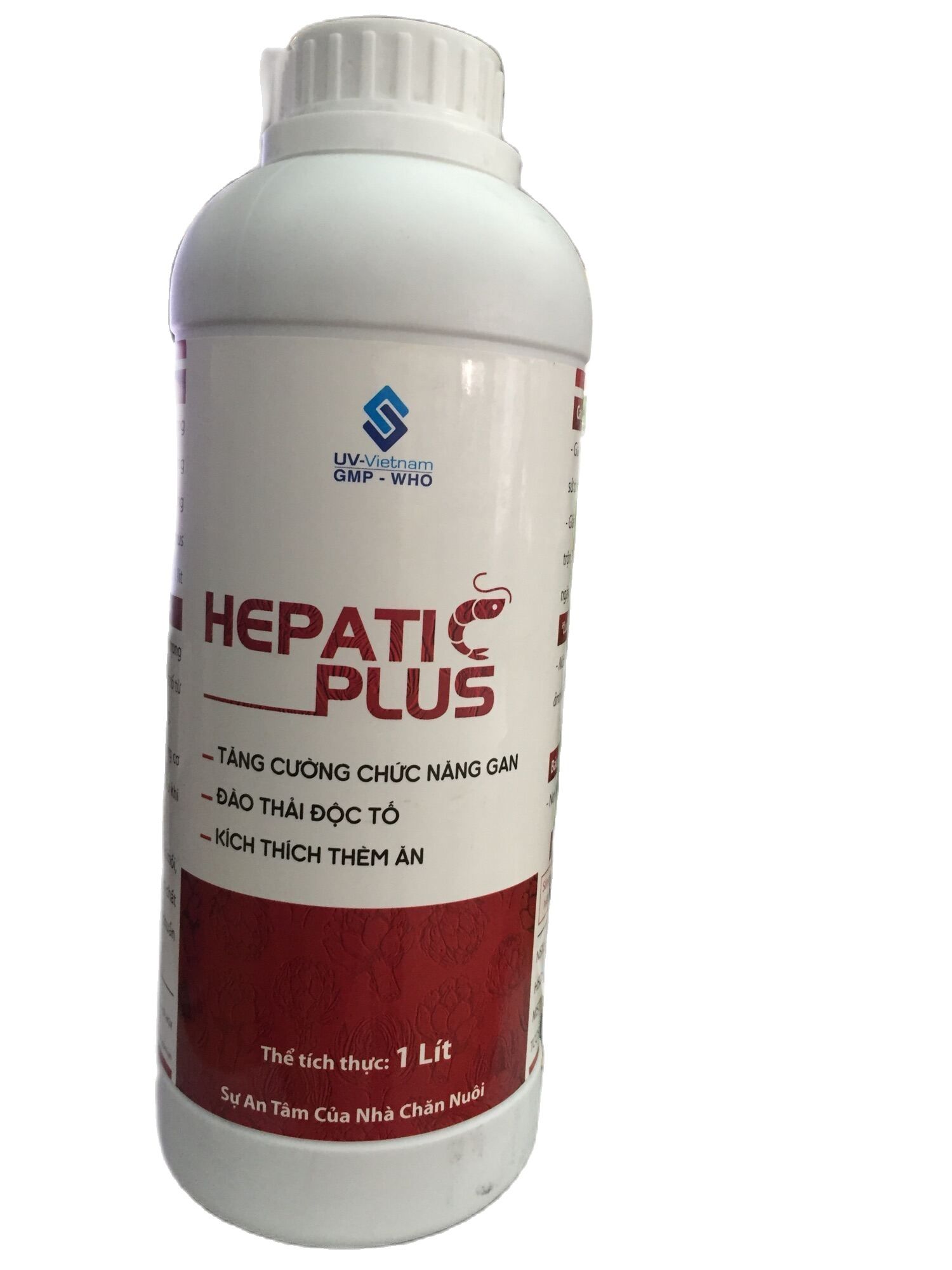 Hepatic plus ( giải độc gan cho tôm chai 1 lít)