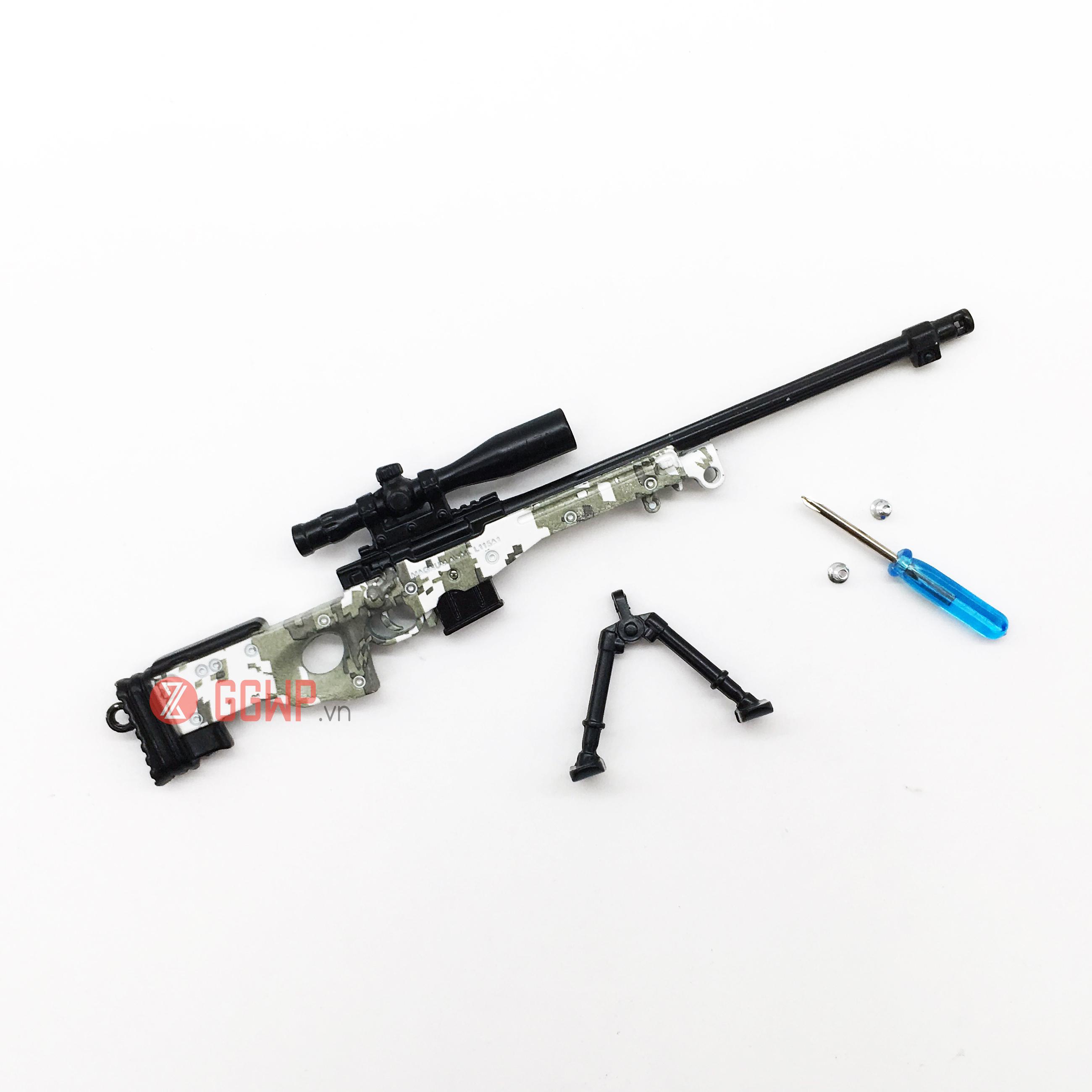 Mô hình AWM skin Arctic Digital PUBG