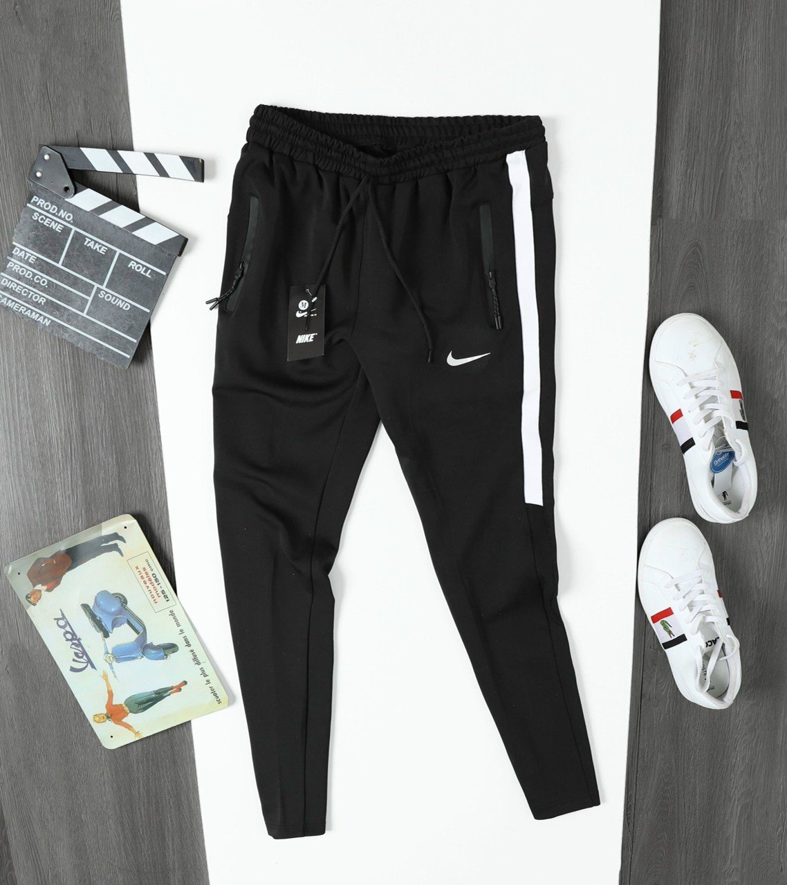 [bigsize  130kg ] Quần thun dài jogger nam big size - sọc to
