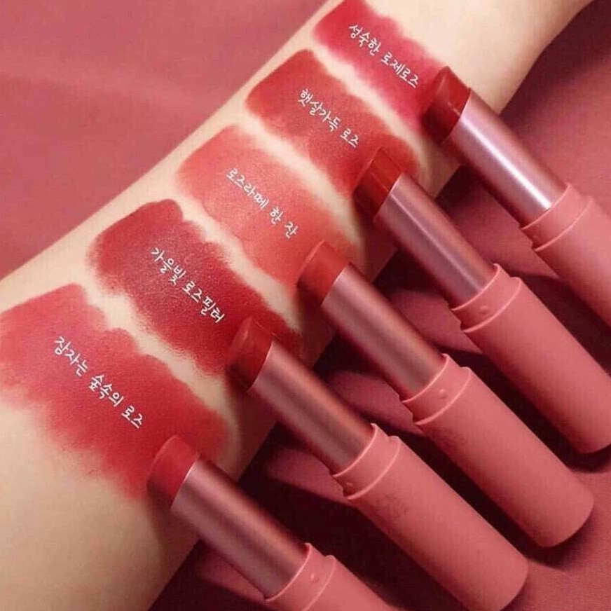 [HCM]Son thỏi Black Rouge Rose Velvet Lipstick