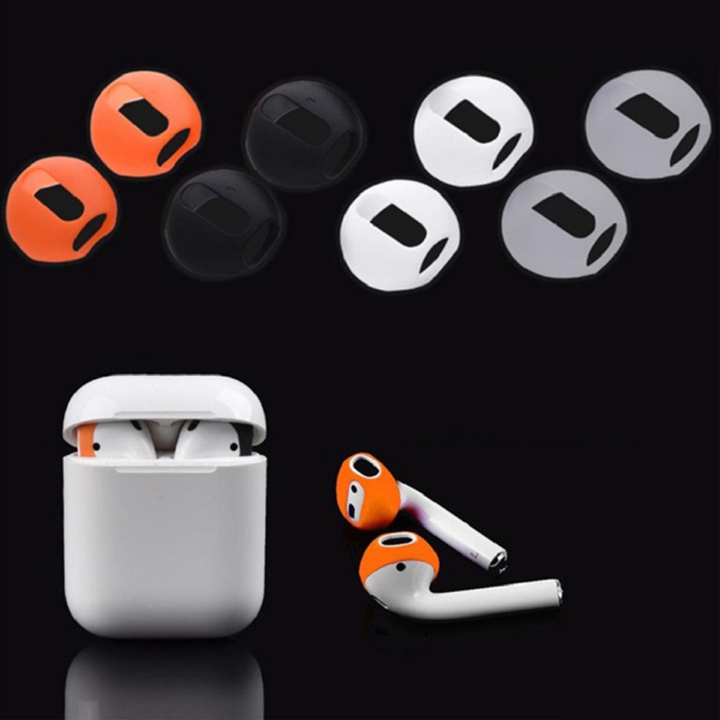 Đệm Tai Nghe Silicon💥FREESHIP💥 Bộ 2 Nút Đệm Tai Bằng Silicon Chống Trơn Trượt , Chống Bẩn Cho Tai Nghe AP 1/2/i12...