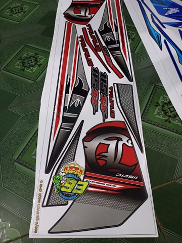 Tem rời taurus lc 115 đỏ đen