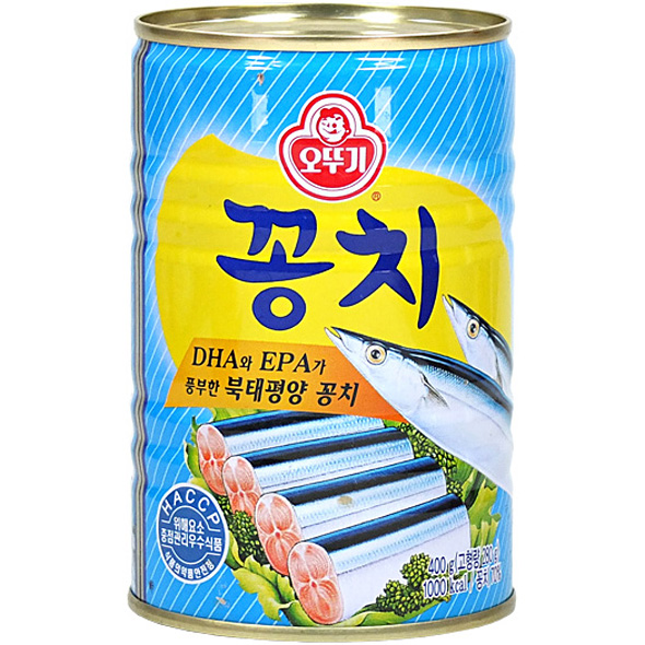 Cá thu nhật đóng hộp 400g / 오뚜기)꽁치