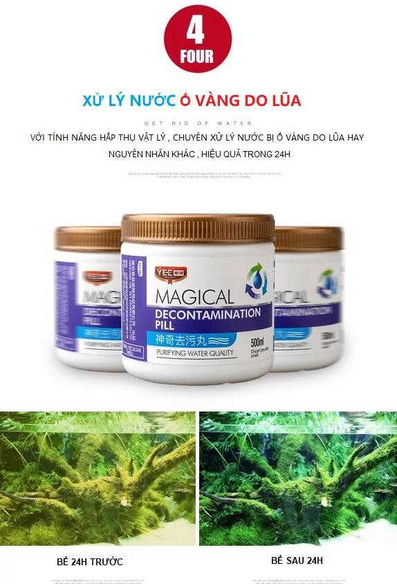 [HCM]Túi Vật Liệu Lọc Purigen Magical 220ml