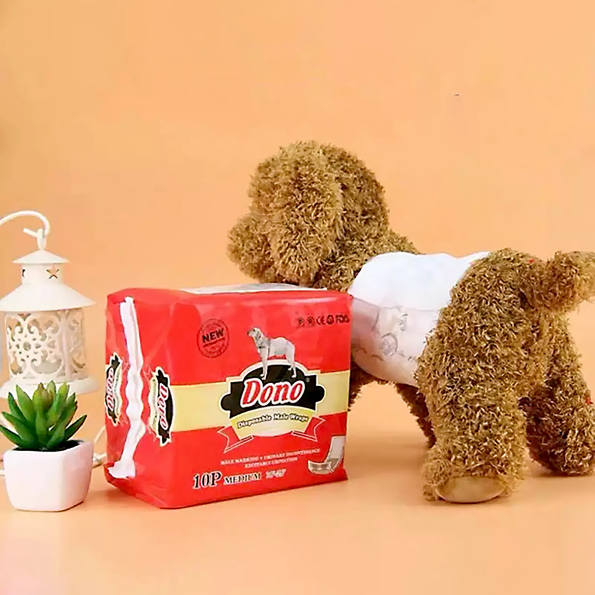 [HOÀN TIỀN 10%][Bịch] Bỉm vệ sinh cho chó đực DONO - CutePets