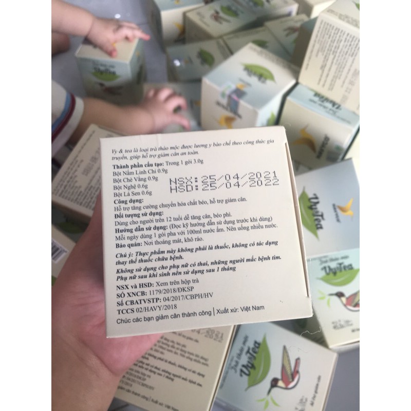 Giảm Cân Vy(()))Tea 15 gói