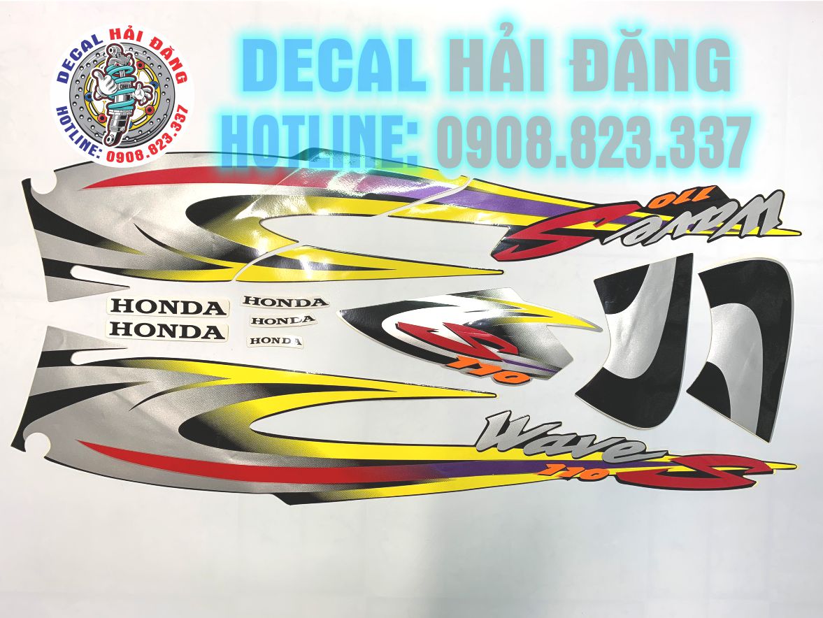 Decal Wave S 110 Thailand