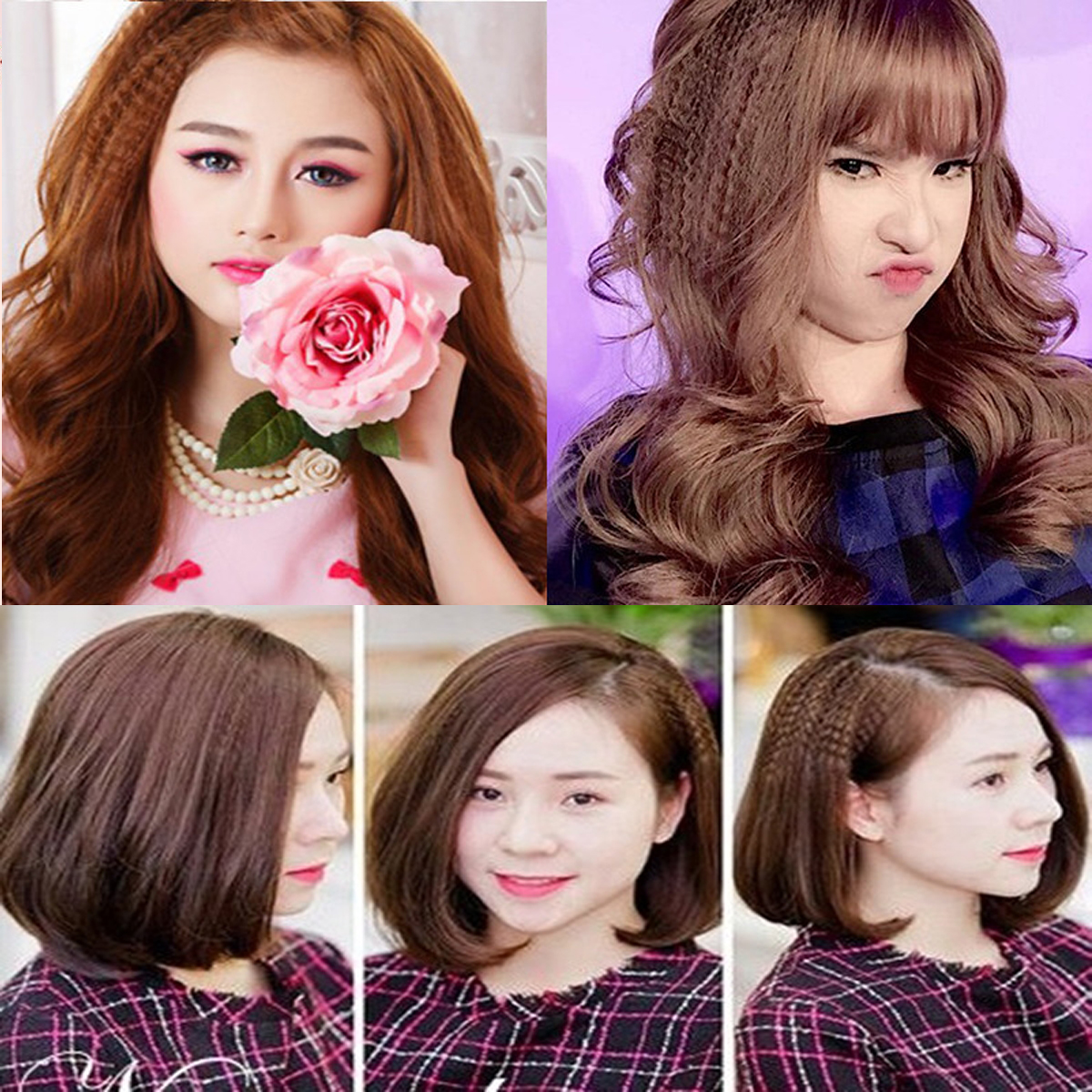Máy dập xù tóc bản to, máy bấm phồng chân tóc Kemei KM-322, máy bấm tóc mini gợn sóng giá rẻ công suất lớn, tiết kiệm điện, bảo vệ tóc không gây hư tổn bảo hành 24 tháng