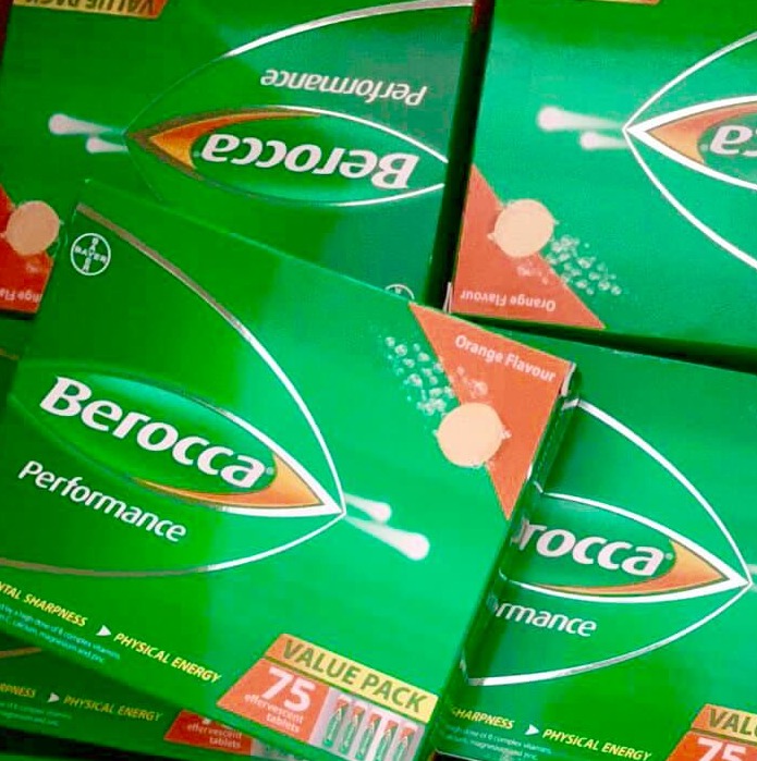 Berroca viên sủi Vitamin  từ Úc vị cherry