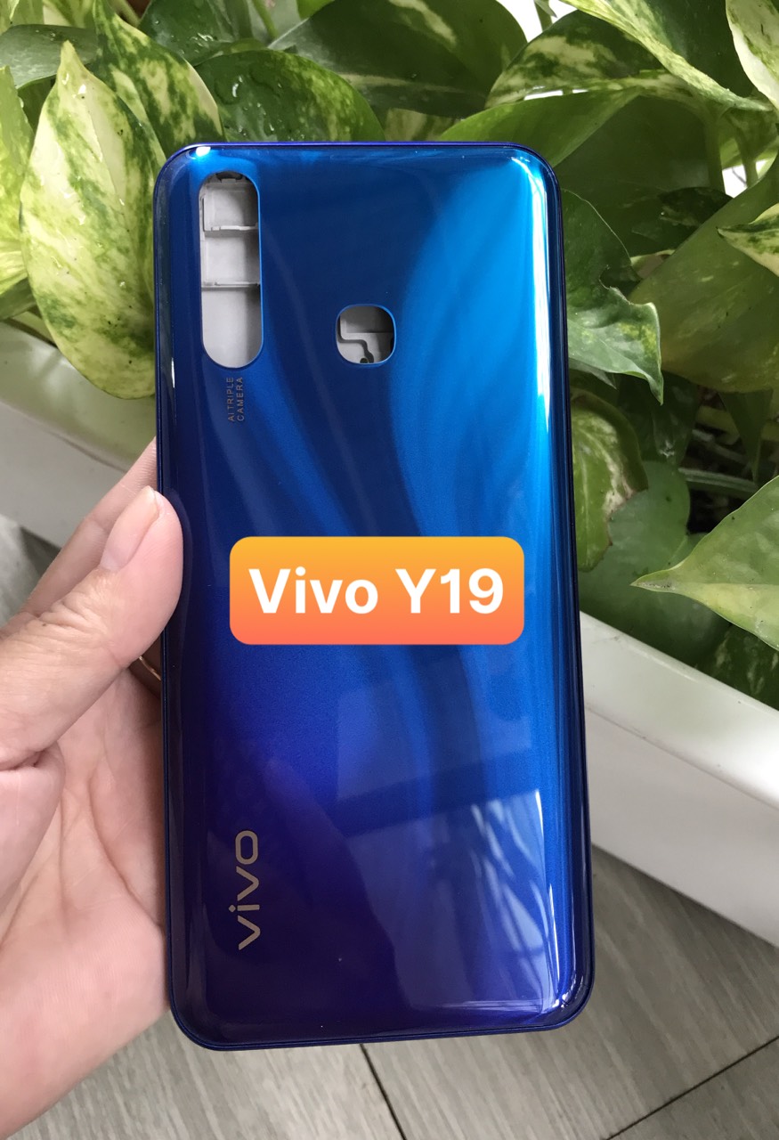 Bộ Vỏ vivo Y19 zin (bộ gồm lưng sườn . phím bấm, kính camera)