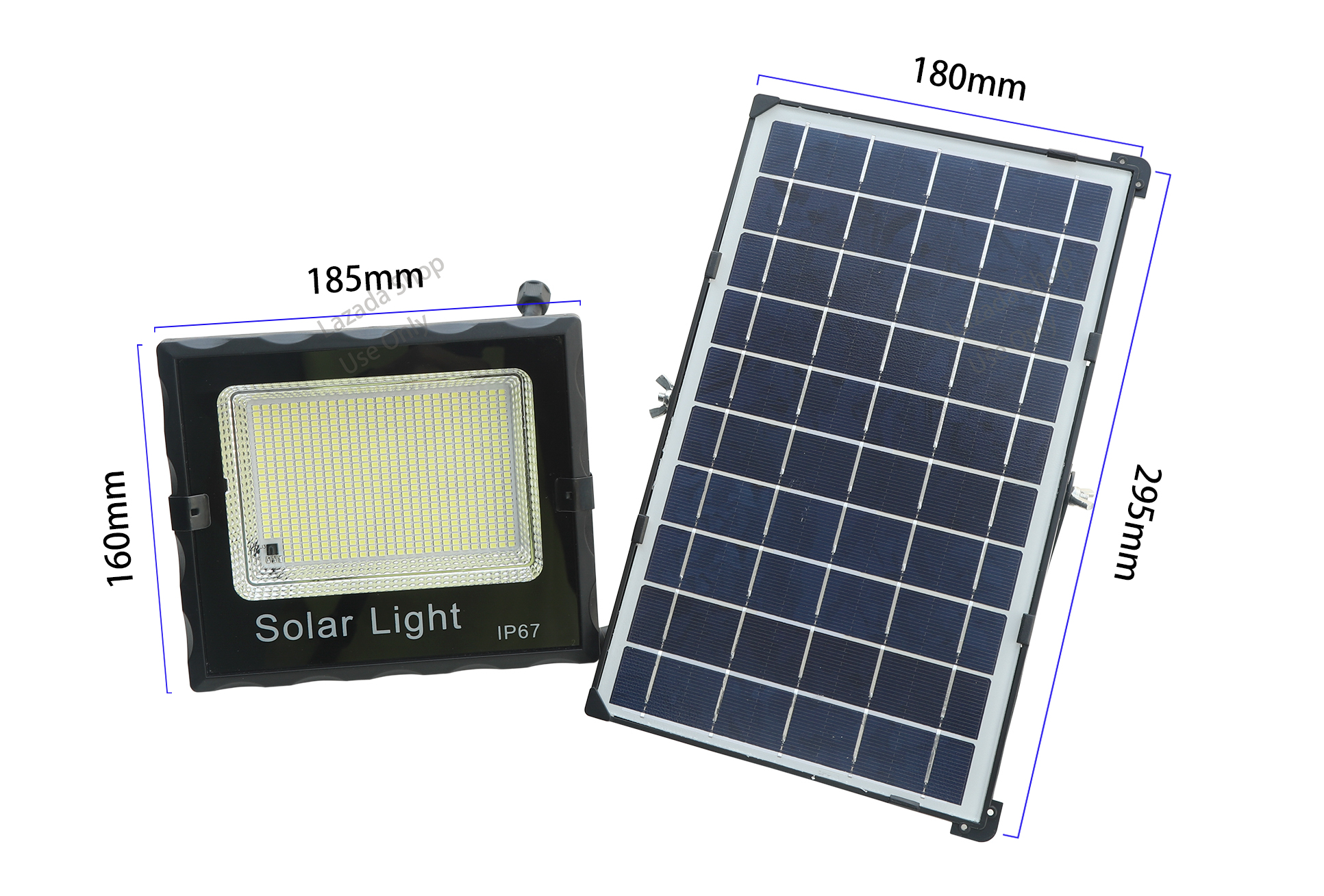 Đèn pha năng lượng mặt trời 200W 300W 600W