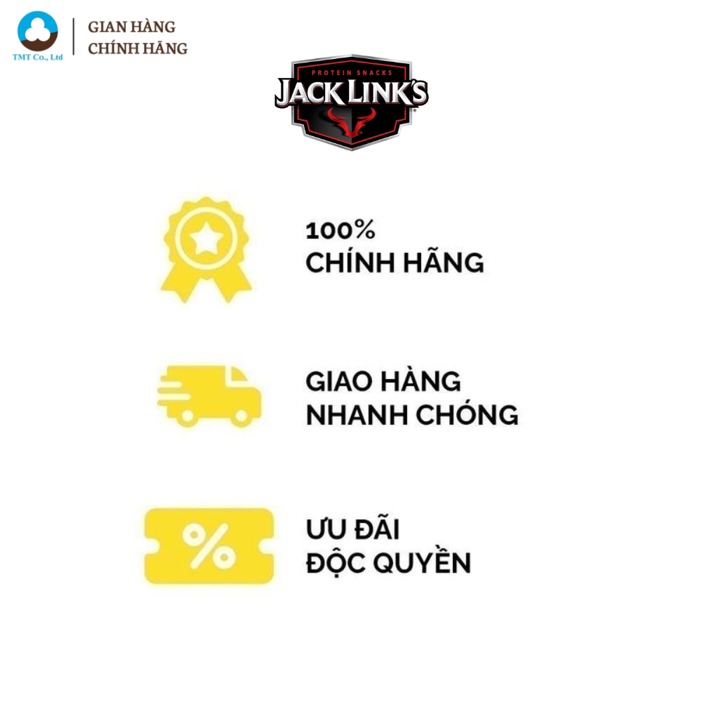 Khô bò tự nhiên Jack Link's 25g [Date:31.05.26]