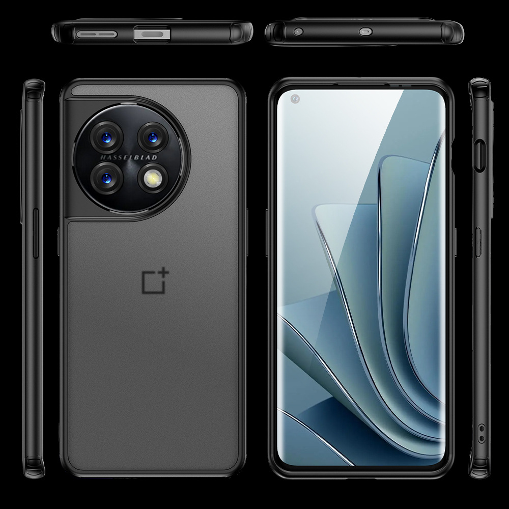 Ốp lưng Oneplus 11 - Oneplus 11R - Oneplus Ace 2 viền dẻo lưng nhám