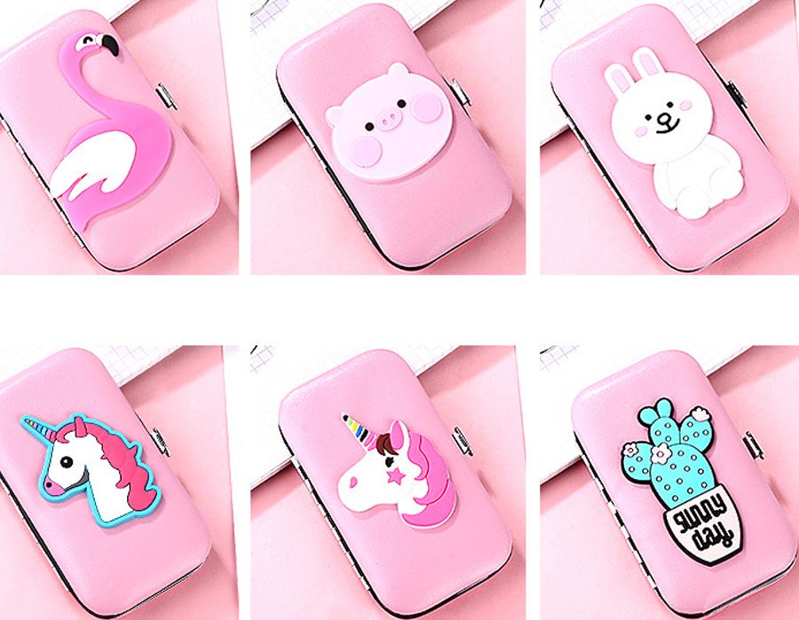 Bộ Kiềm,Bấm,Cắt Móng Tay 7 Món Hình Thú Dễ Thương