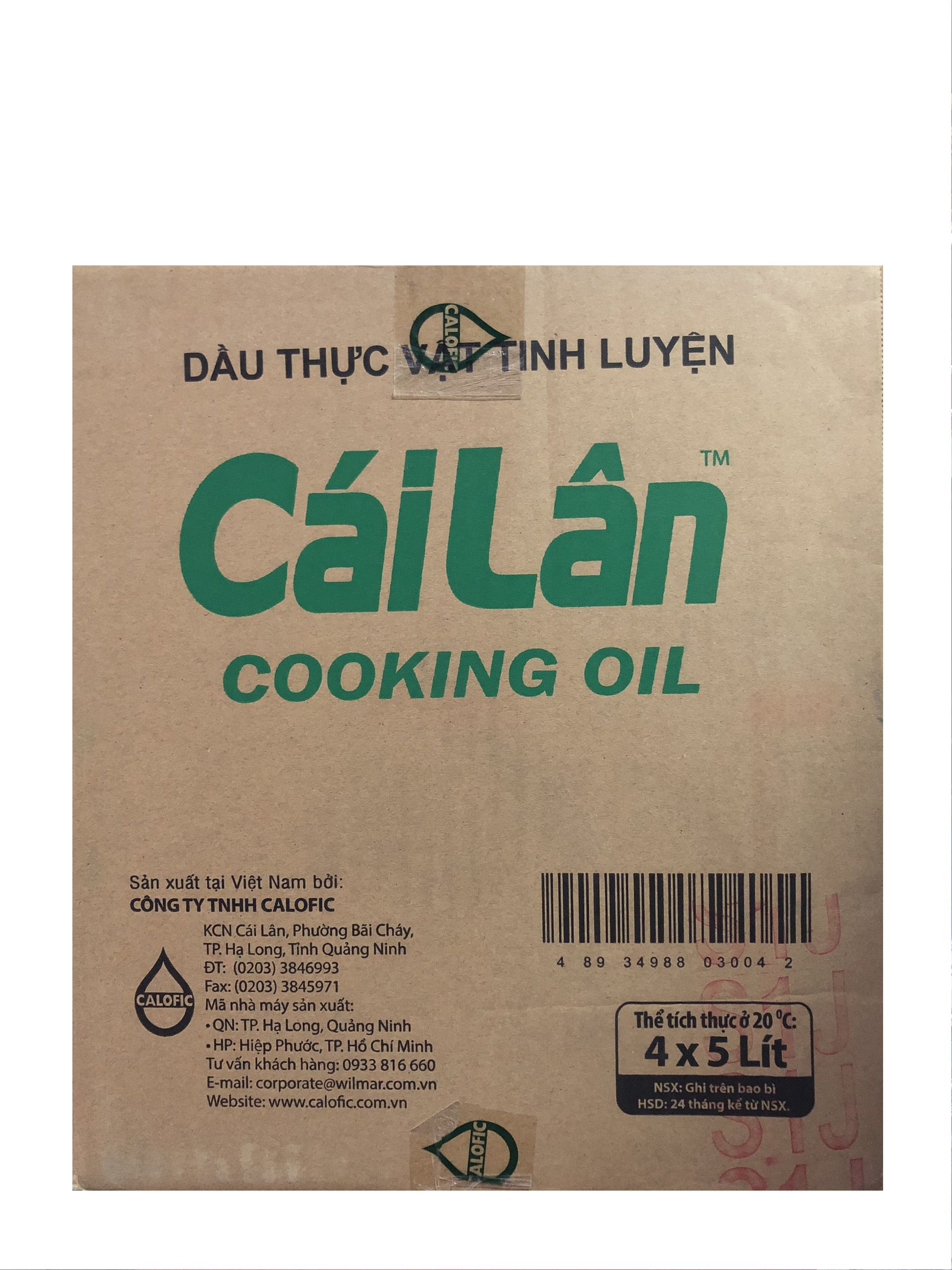 Dầu Ăn Cái Lân 5 Lít