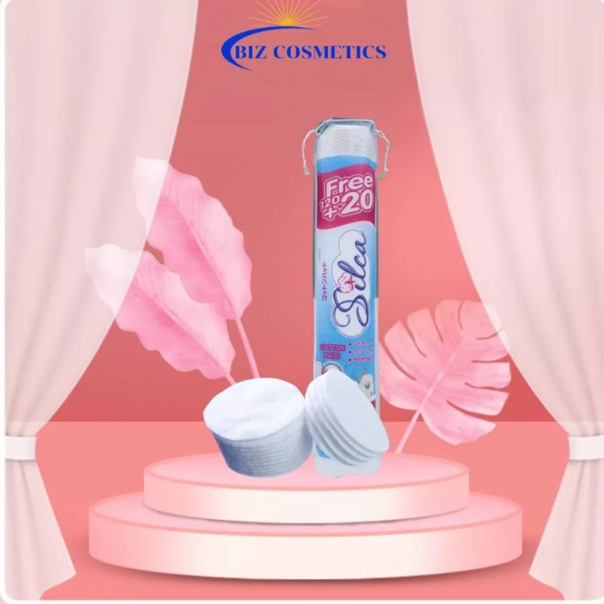 BÔNG TẨY TRANG SILCA NHẬT BẢN 100 MIẾNG