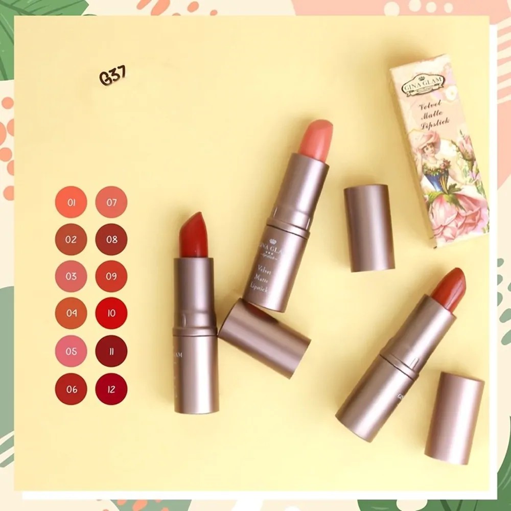 [SON MÀU HIẾM] SON LÌ GINA GLAM TÔNG TÂY LẠ, CHẤT MỀM MỊN